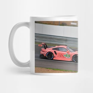 Pink Pig Sports Motor Car Mug